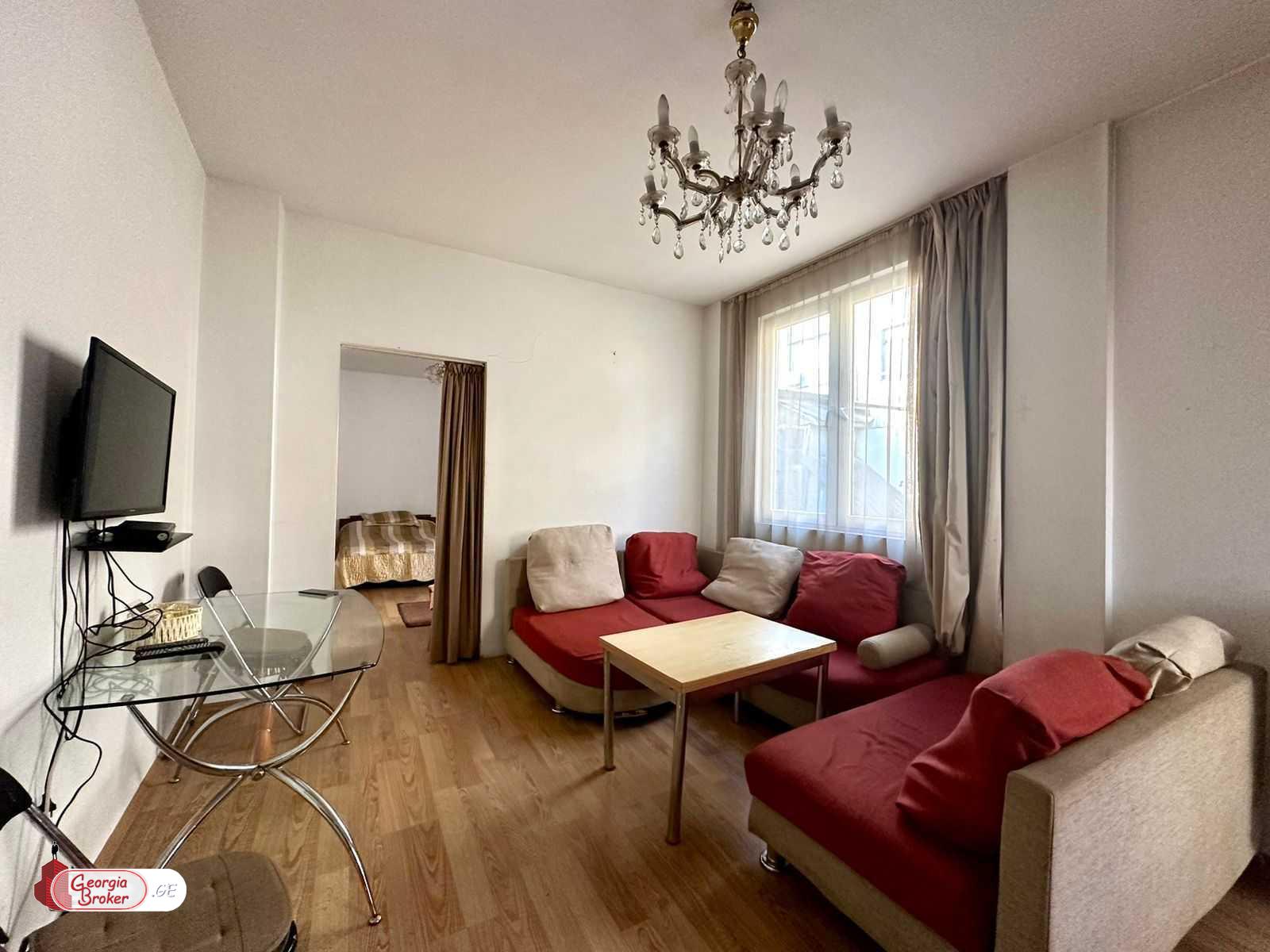 old repaired 2-room apartment for sale