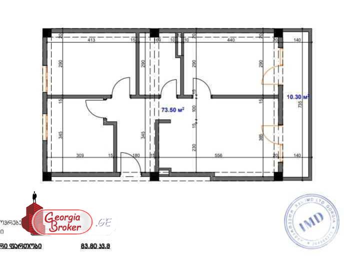 продается квартира с новым ремонтом 4-комнаты