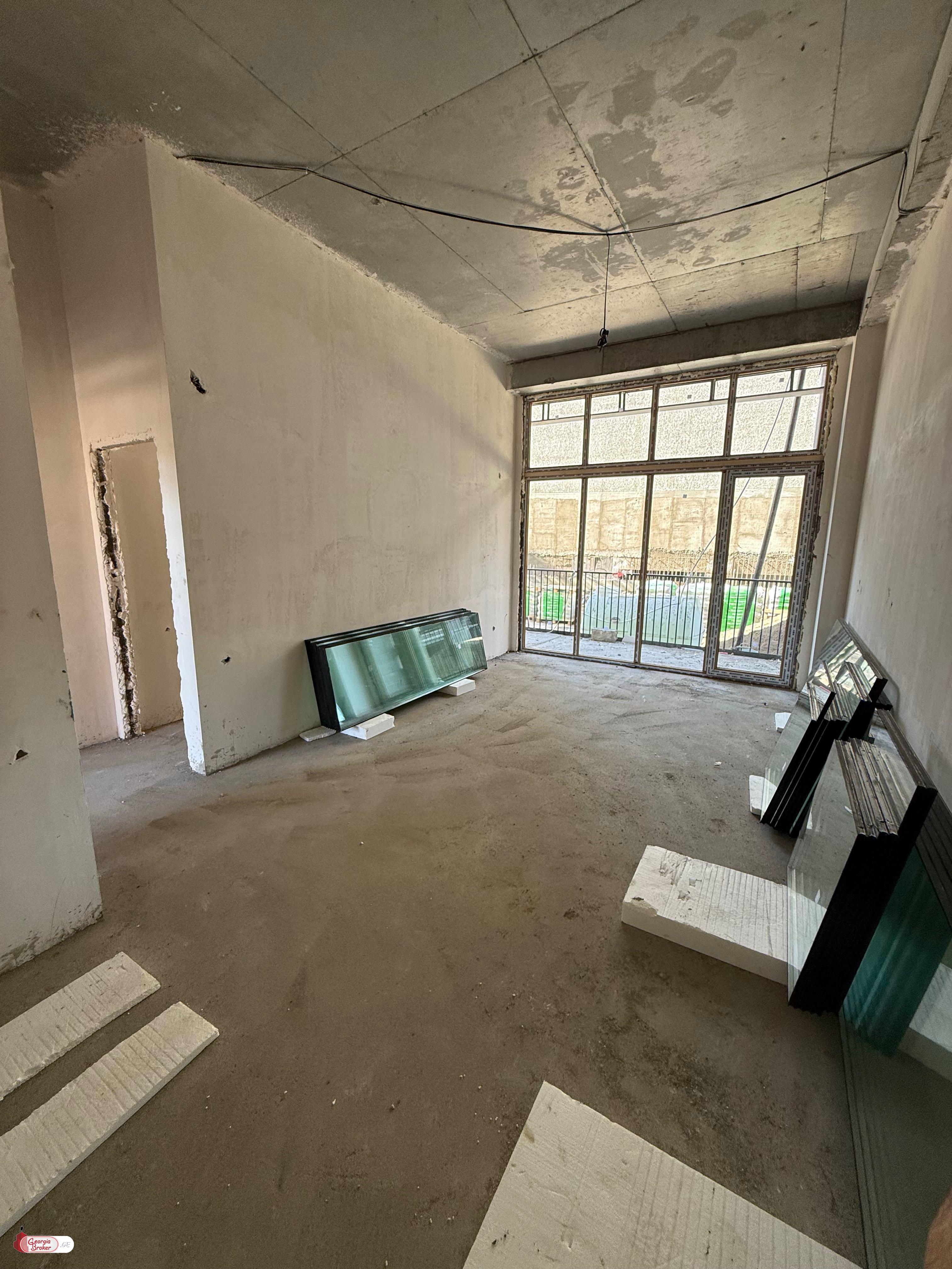 nearly repaired 2-room apartment for sale