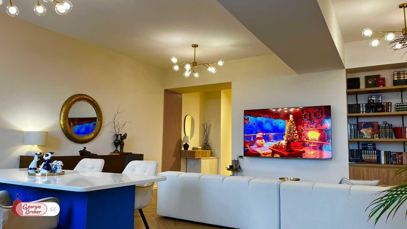 იყიდება ახალი გარემონტებული 3 ოთახიანი ბინა ვაკეში