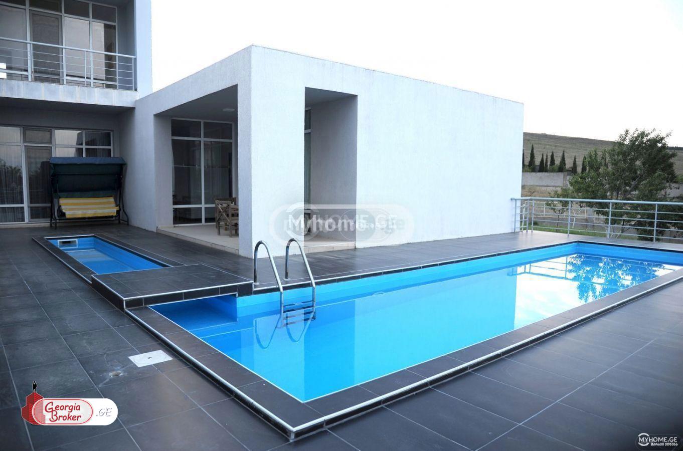 ქირავდება ახალი გარემონტებული 8 ოთახიანი აგარაკი წავკისში