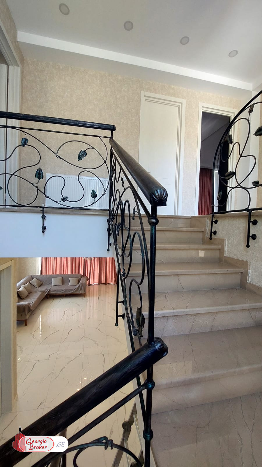 nearly repaired 7-room house for rent