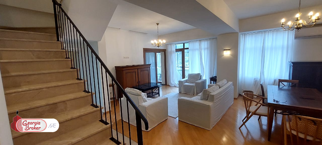 nearly repaired 5-room apartment for sale