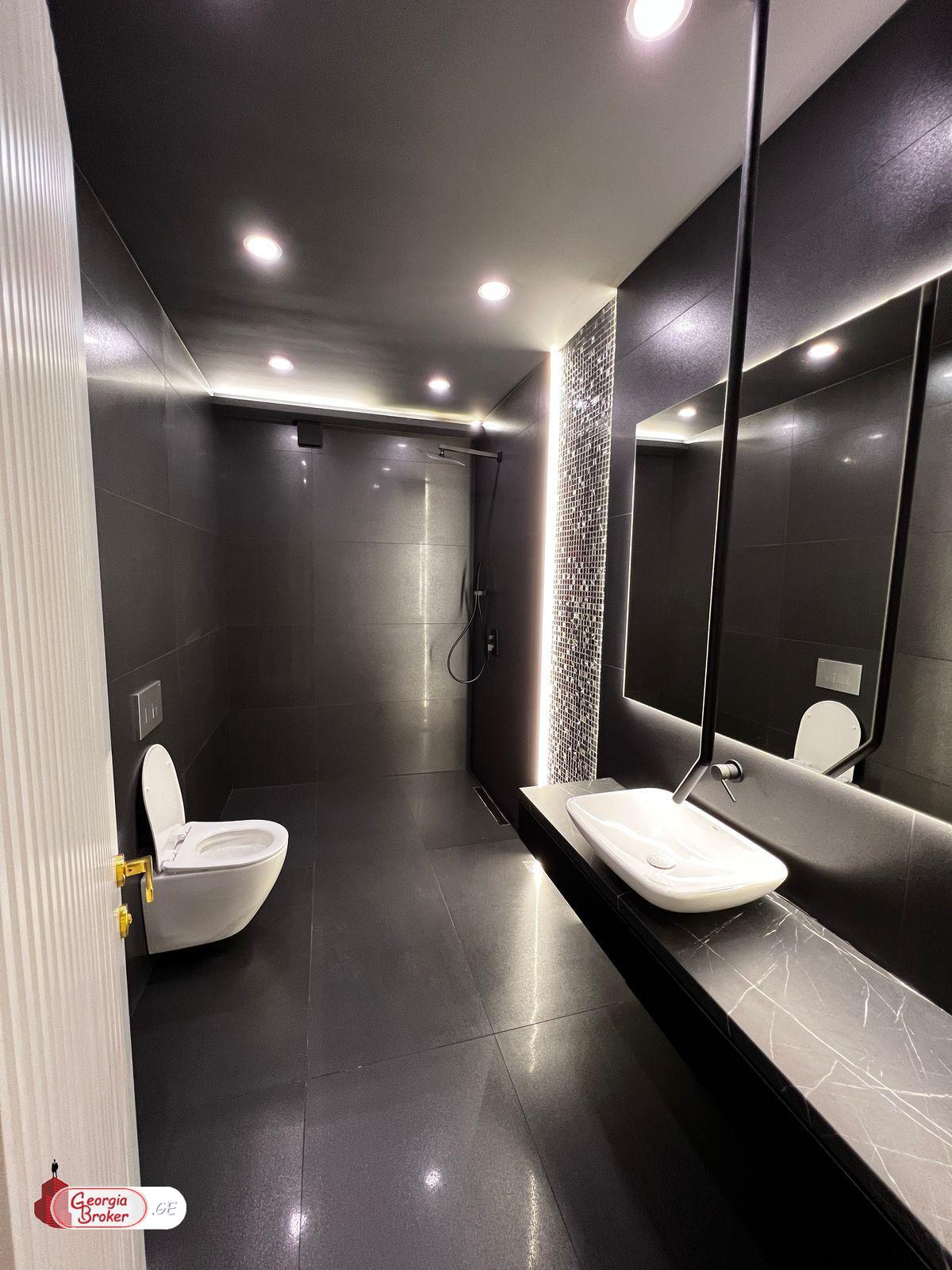 ქირავდება ახალი გარემონტებული 9 ოთახიანი სახლი დიდ დიღომში