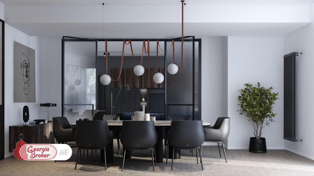 nearly repaired 5-room apartment for rent