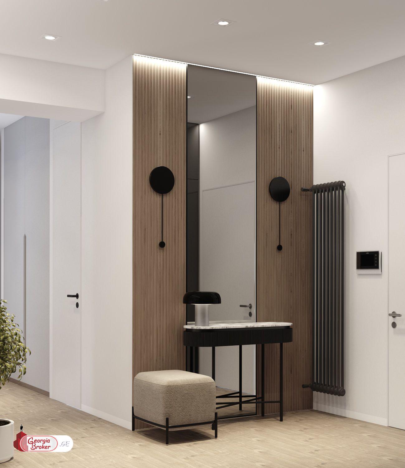 nearly repaired 5-room apartment for rent