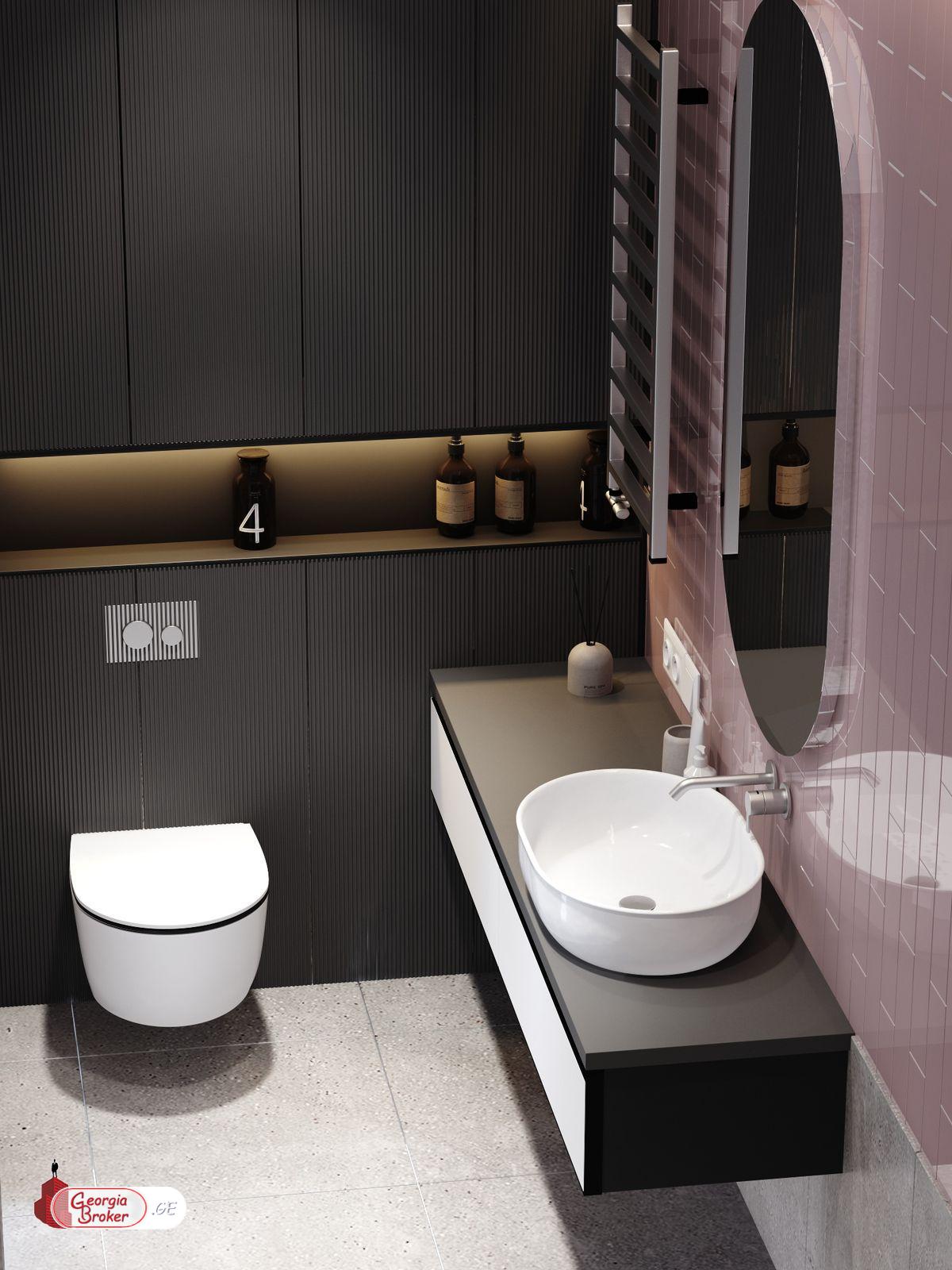 nearly repaired 5-room apartment for rent