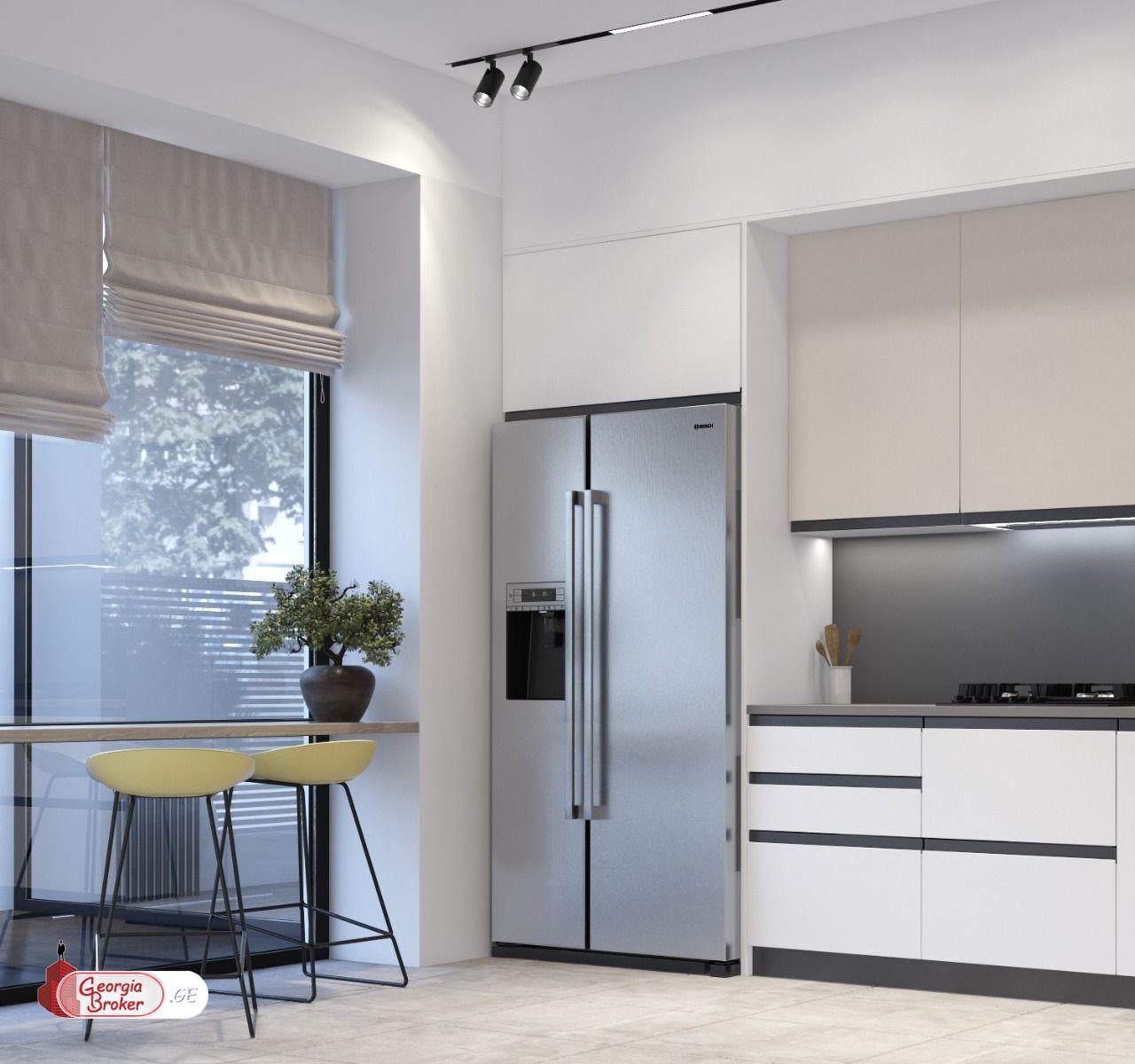 nearly repaired 5-room apartment for rent