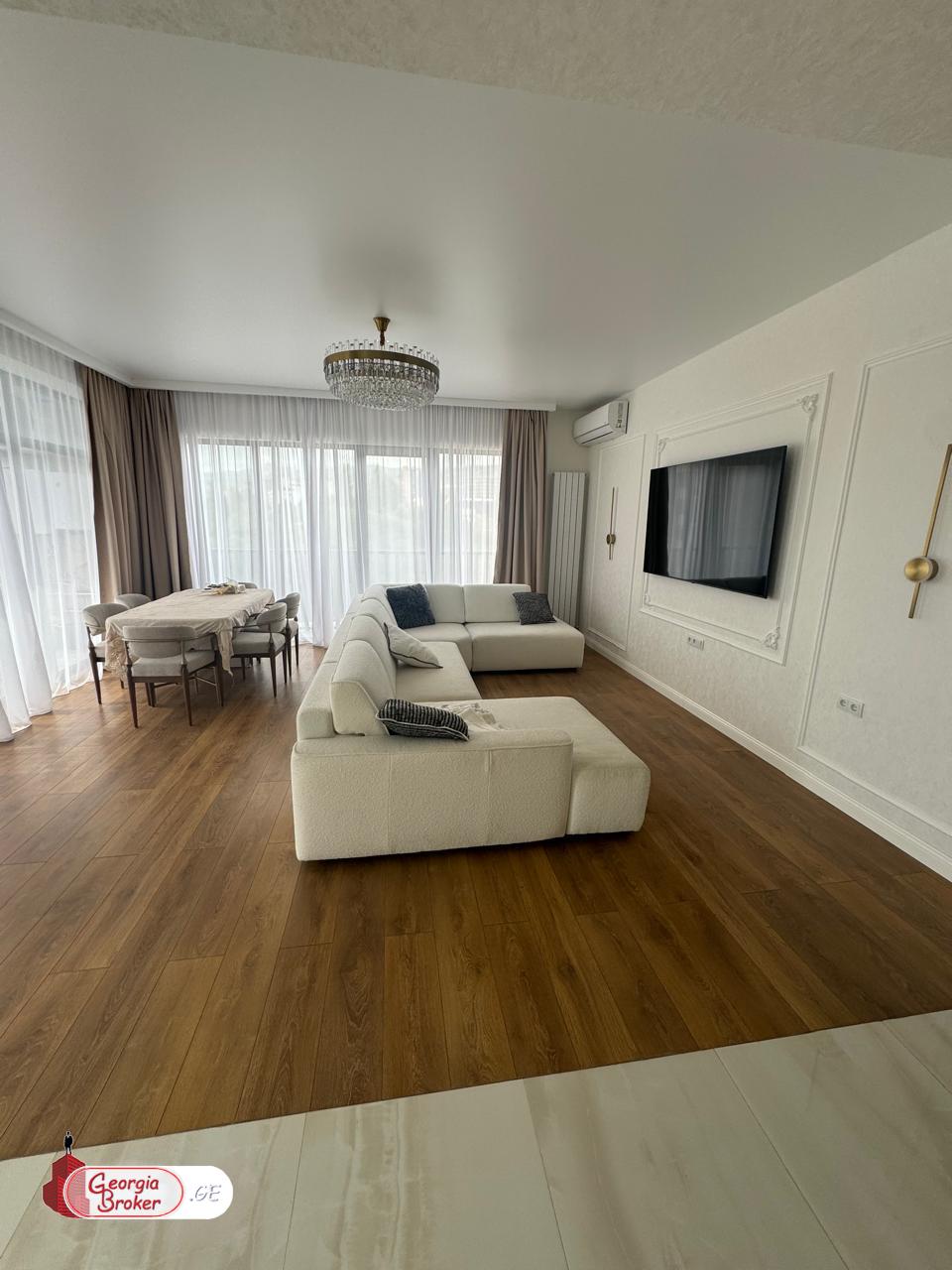 იყიდება ახალი აშენებული 4 ოთახიანი ბინა დიდ დიღომში