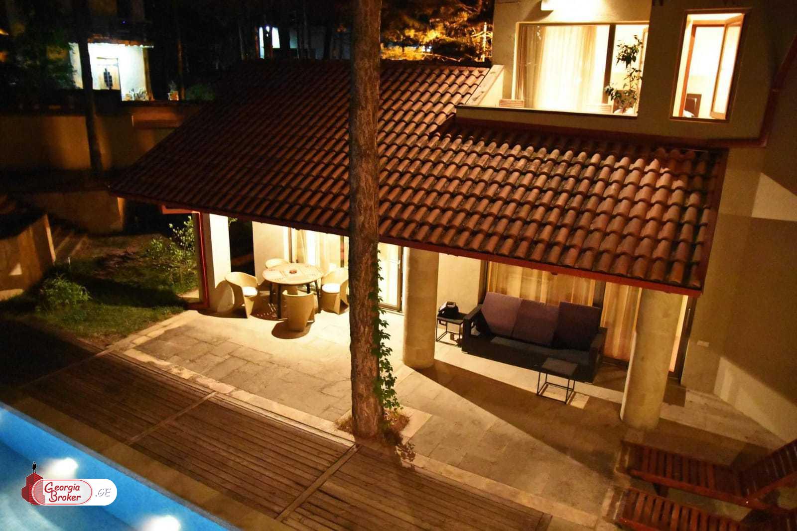 ქირავდება ახალი გარემონტებული 7 ოთახიანი სახლი  წყნეთში