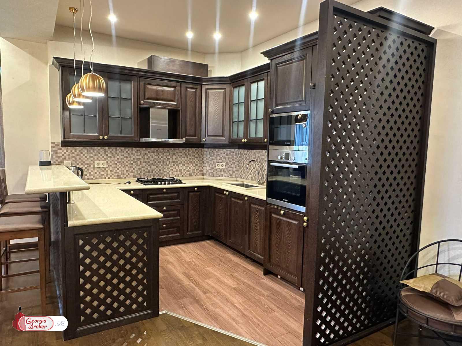 nearly repaired 5-room apartment for sale