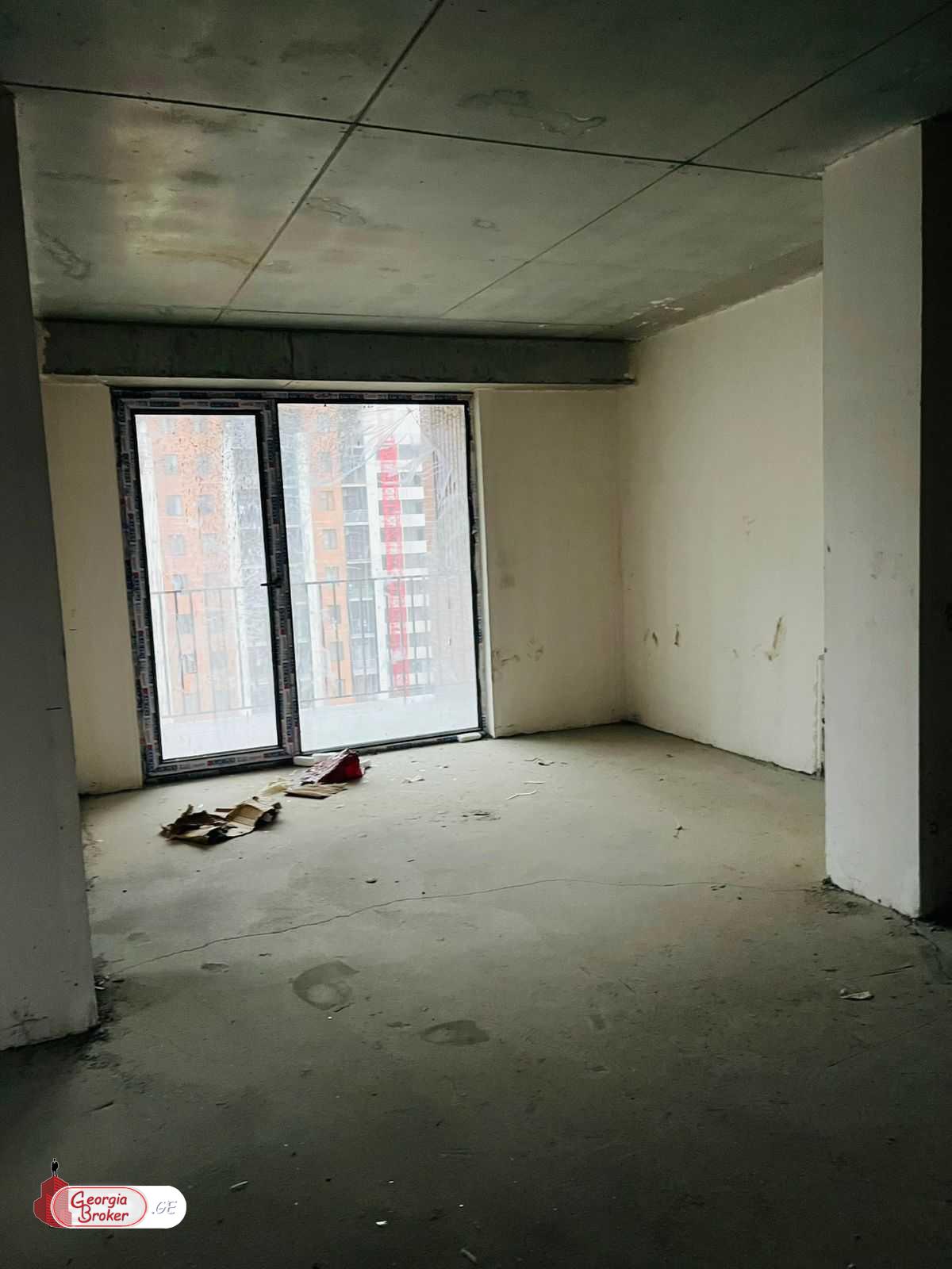 nearly repaired 3-room apartment for sale