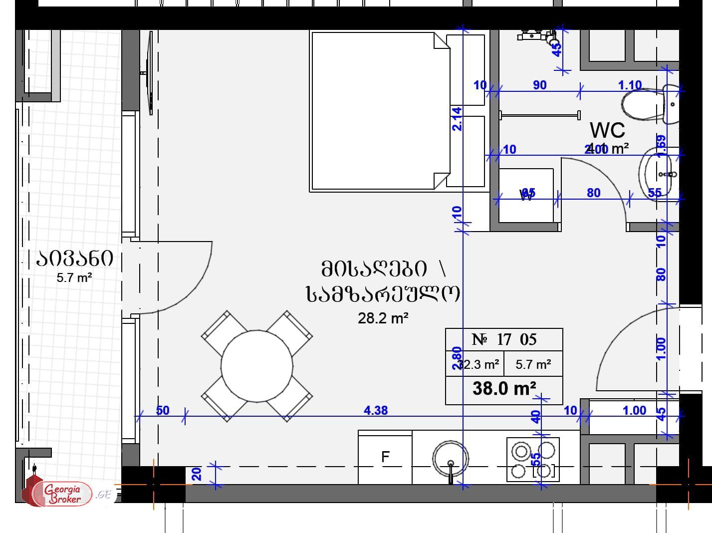 продается квартира новостройка 1-комната