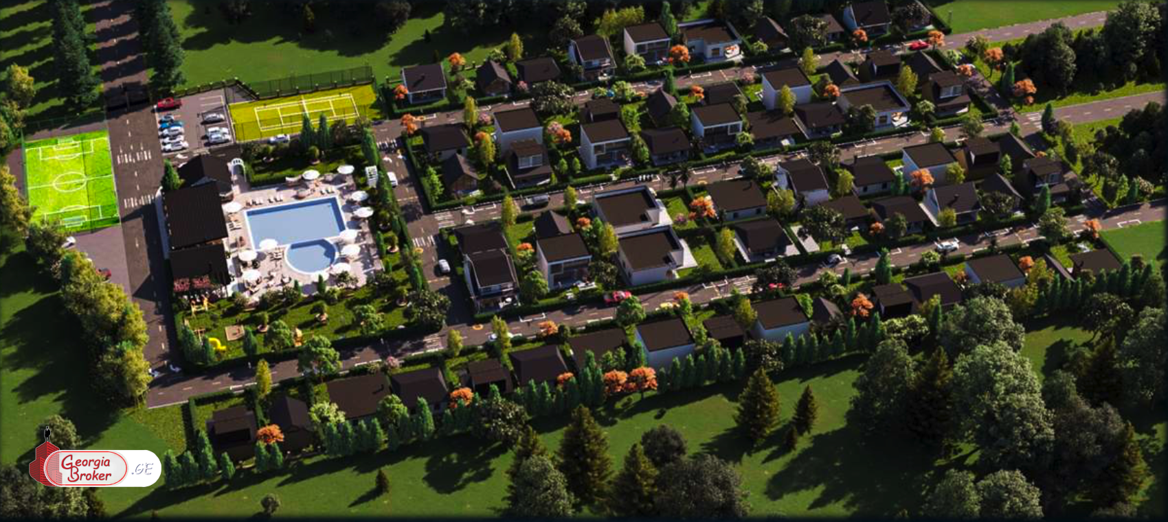 კომპლექსი საგურამოში გთავაზობთ კომფორტისა და ელეგანტურობის სრულყოფილ შერწყმას.