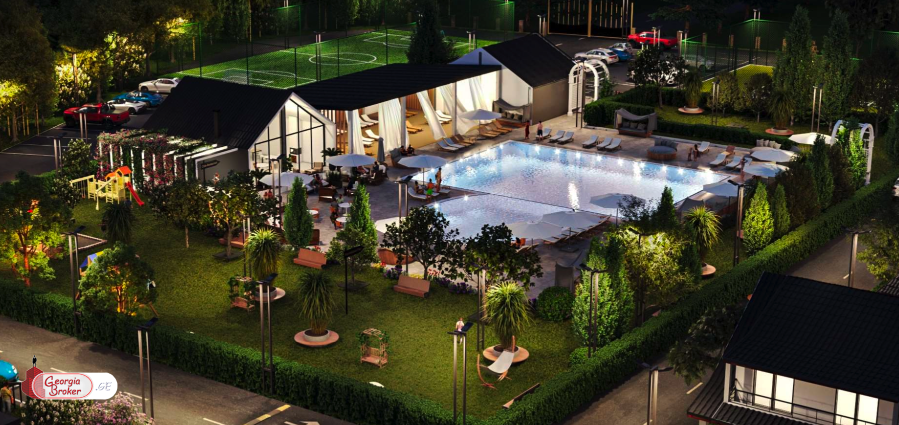 კომპლექსი საგურამოში გთავაზობთ კომფორტისა და ელეგანტურობის სრულყოფილ შერწყმას.